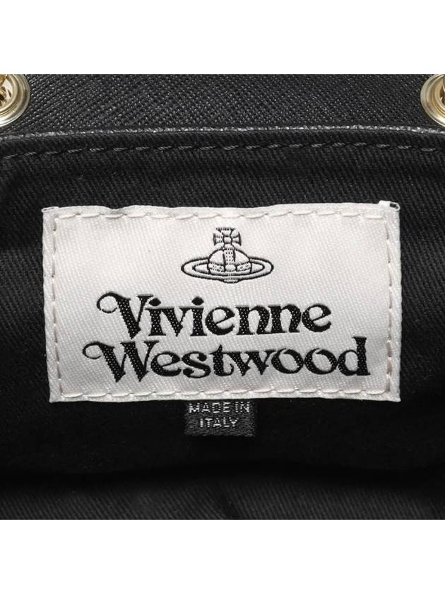 Saffiano Chain Cross Bag 52020005 N403 L001N - VIVIENNE WESTWOOD - BALAAN 4