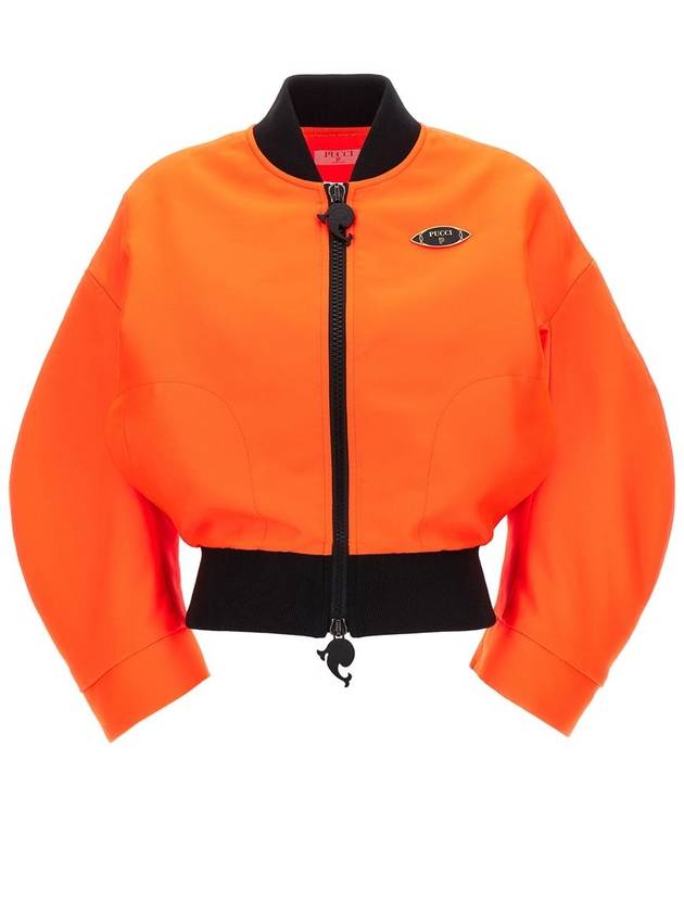 Pucci Neon Logo Bomber Jacket - EMILIO PUCCI - BALAAN 1