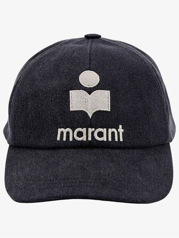 Tyron Logo Ball Cap Light Grey - ISABEL MARANT - BALAAN 1