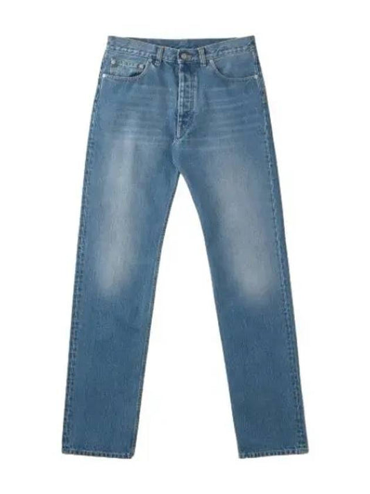 straight denim pants blue jeans - MAISON MARGIELA - BALAAN 1