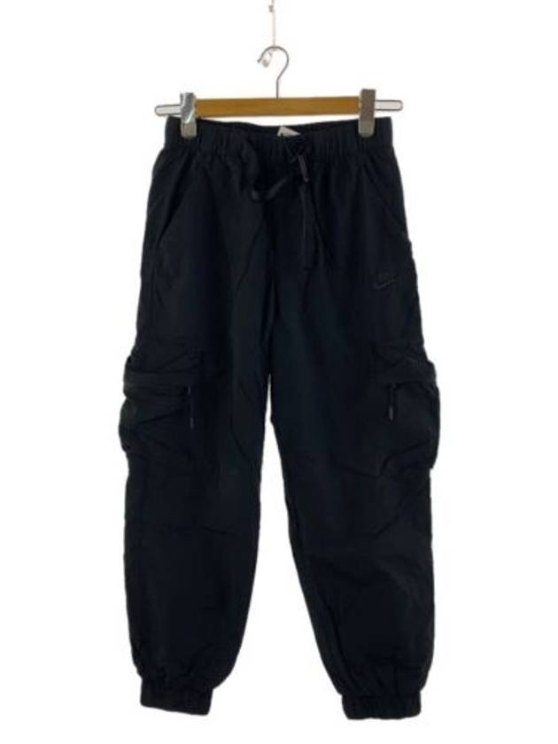 Tech Woven Cargo Straight Pants Black - NIKE - BALAAN 2