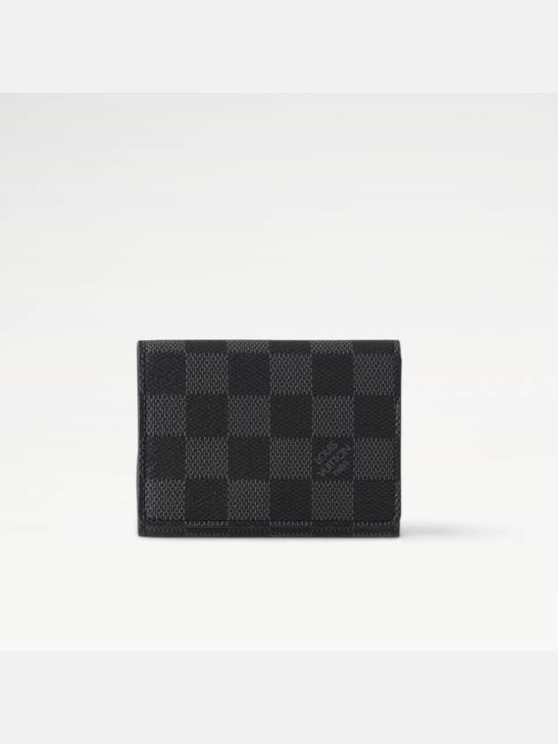 Damier Envelope Business Card Wallet Graphite - LOUIS VUITTON - BALAAN 2