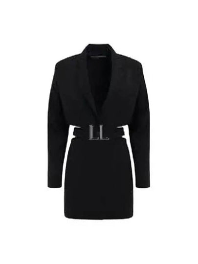 La Robe Bari Blazer Midi Dress Black - JACQUEMUS - BALAAN 2