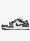 Air Jordan 1 Low Top Sneakers Grey - JORDAN - BALAAN 2