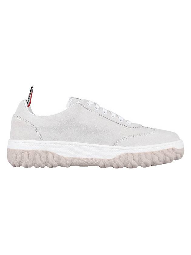 Calf Suede Cable Knit Sole Field Shoes White - THOM BROWNE - BALAAN 2