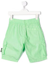 Kids Waffen Cargo Pants Lime 7616L0701 V0051 - STONE ISLAND - BALAAN 3