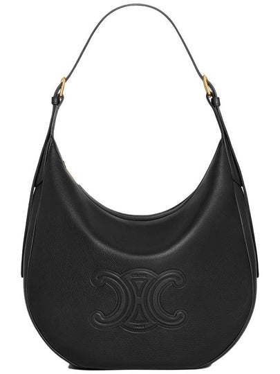 Heloise Supple Calfskin Shoulder Bag Black - CELINE - BALAAN 2