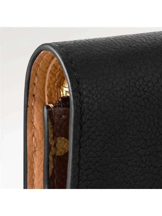 Victorine On My Side Half Wallet Black - LOUIS VUITTON - BALAAN 3