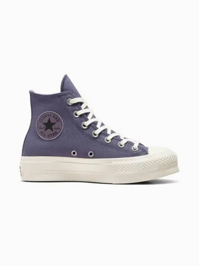 Chuck Taylor All Star Lift Pearl Studs High Top Sneakers Lavender Ash - CONVERSE - BALAAN 2