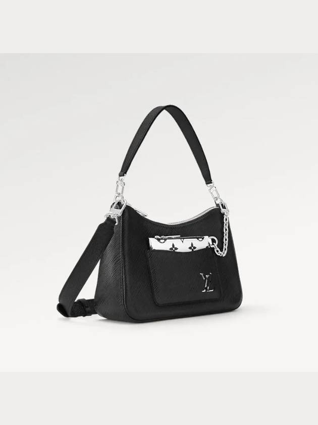 Marelle Epi Shoulder Bag Black - LOUIS VUITTON - BALAAN 3