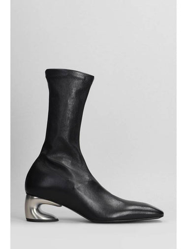 Jil Sander Low Heels Ankle Boots - JIL SANDER - BALAAN 1