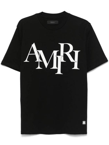 Amiri  T-shirts and Polos Black - AMIRI - BALAAN 1