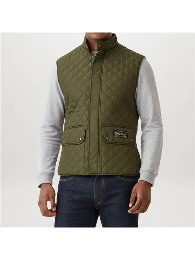 WAISTCOAT OLIVE - BELSTAFF - BALAAN 2