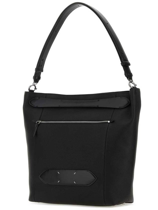 Soft 5AC Shoulder Bag Black - MAISON MARGIELA - BALAAN 3