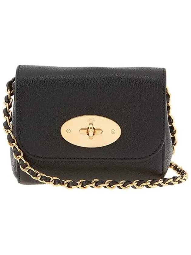 Mini Lily Chain Cross Bag Black - MULBERRY - BALAAN 5