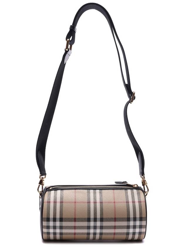 Vintage Check Barrel Cross Bag Archive Beige Black - BURBERRY - BALAAN 5