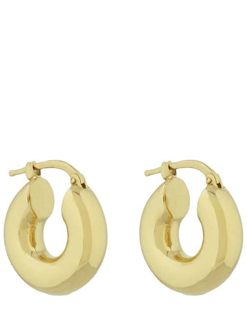 Classic Round Earrings Gold - JIL SANDER - BALAAN 1