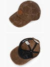 C40316 TOFFEE BROWN leather face logo patch ball cap - ACNE STUDIOS - BALAAN 3