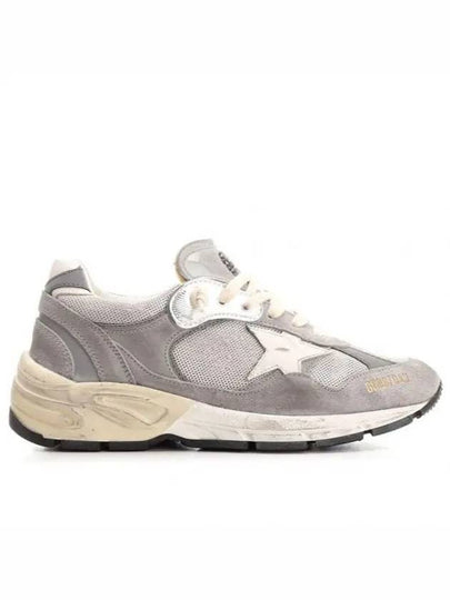 Dad Running Suede Sneakers Grey - GOLDEN GOOSE - BALAAN 2