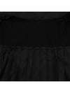 Back Punching Pleated A-Line Jumper 1143LZGNBLACK - BLACK&WHITE - BALAAN 4