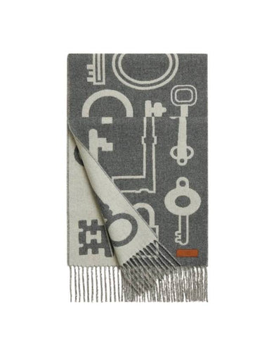 Casaque Porte Clefs Muffler Flanelle - HERMES - BALAAN 1