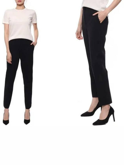 Pegno Straight Pants Black - MAX MARA - BALAAN 2