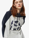 Cat Raglan Hooded Top Navy - CPGN STUDIO - BALAAN 3