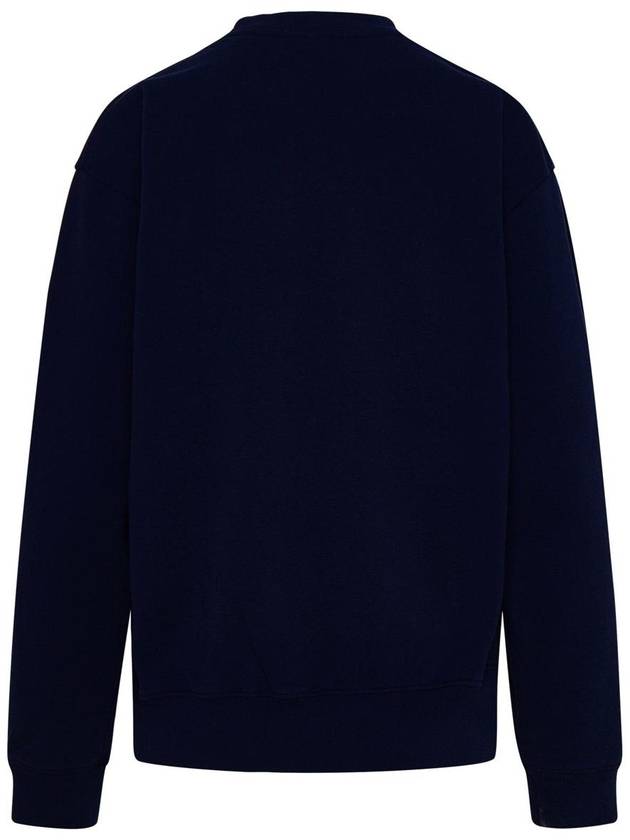 Sporty & Rich Navy Cotton Sweatshirt - SPORTY & RICH - BALAAN 3