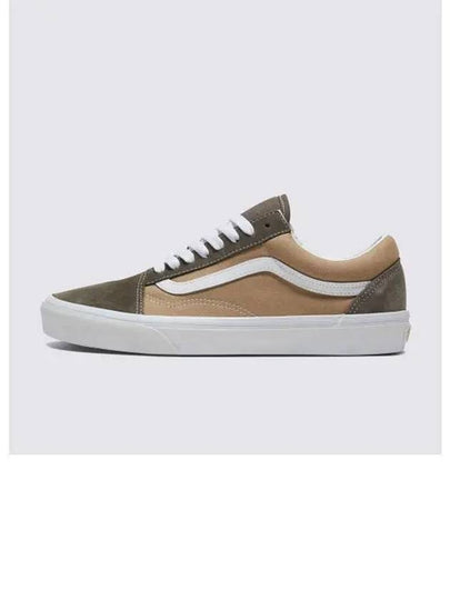 Old school canvas suede block brown VN000CT8BRO1 - VANS - BALAAN 2