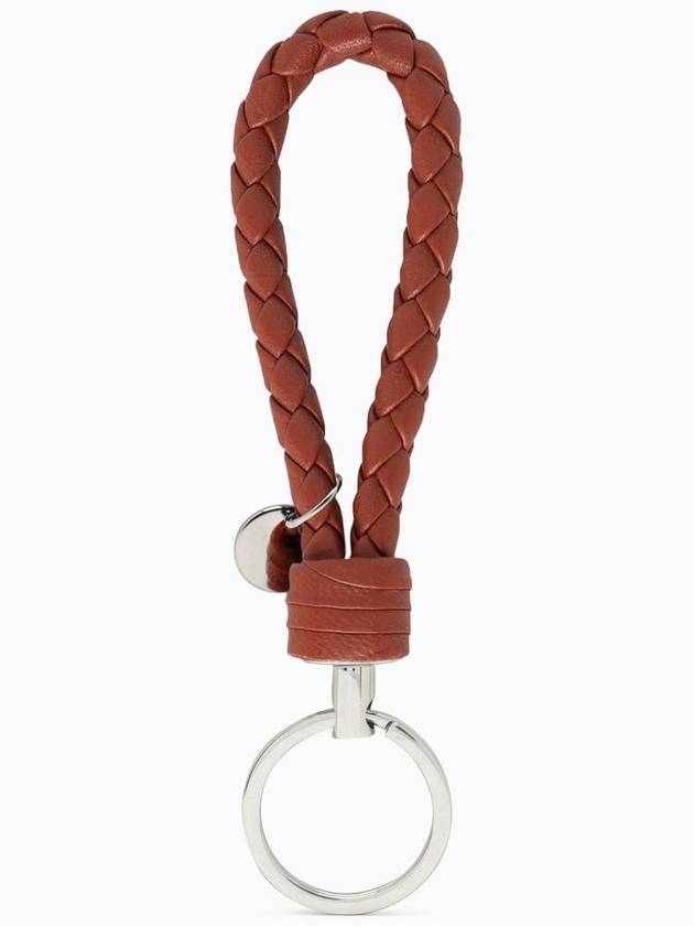 Intrecciato Key Holder Red - BOTTEGA VENETA - BALAAN 3