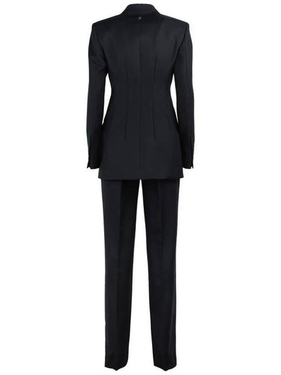 Dondup Black Wool Twill Suit - DONDUP - BALAAN 2