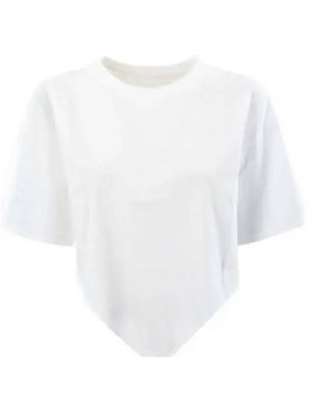 Short Sleeve White S62GD0151 S23588 1318603 - MAISON MARGIELA - BALAAN 1