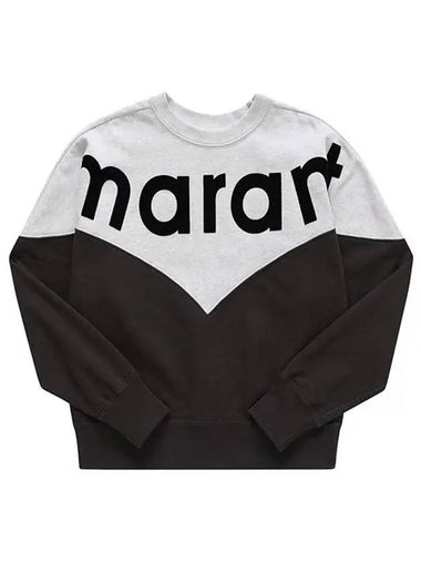 SW0006FA A1M08E 02FK HOUSTON two tone women s sweatshirt - ISABEL MARANT - BALAAN 1