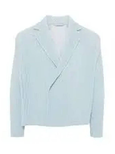 Tailored Pleated 2 Jacket Blue - ISSEY MIYAKE - BALAAN 2