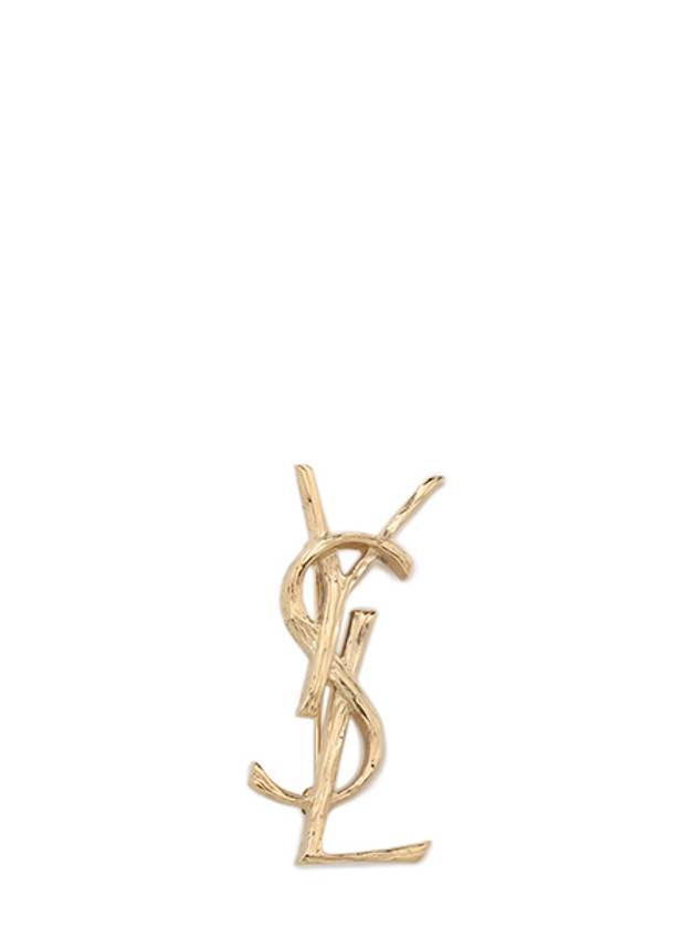 Opyum Cassandra Metal Brooch Gold - SAINT LAURENT - BALAAN 2