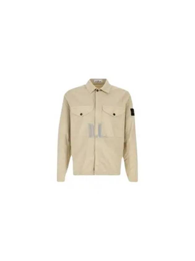 Wapen Zip-Up Jacket Beige - STONE ISLAND - BALAAN 2