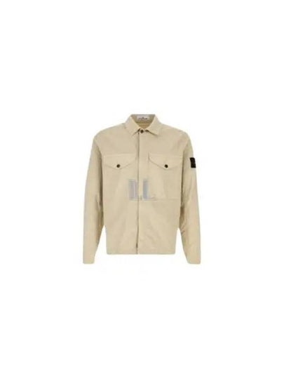 Wapen Zip-Up Jacket Beige - STONE ISLAND - BALAAN 2