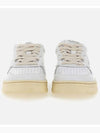 Medalist Leather Low Top Sneakers White - AUTRY - BALAAN 3