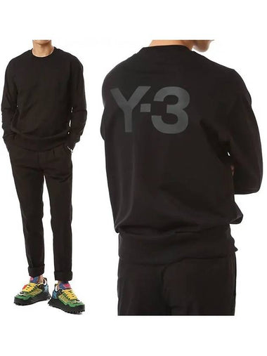 Y 3 U CL CRW Sweatshirt FJ0350 - YOHJI YAMAMOTO - BALAAN 1