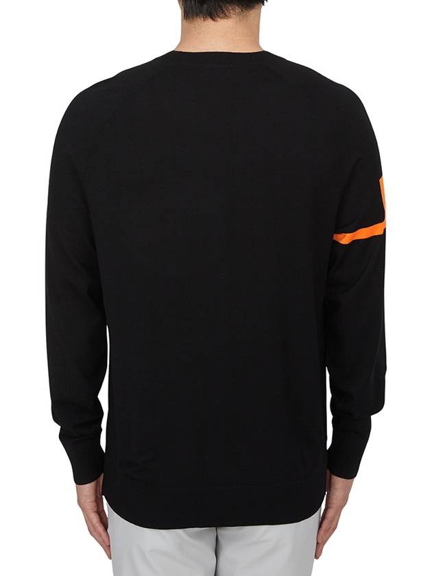 Men's Gusten Knit Sweater Black - J.LINDEBERG - BALAAN 4