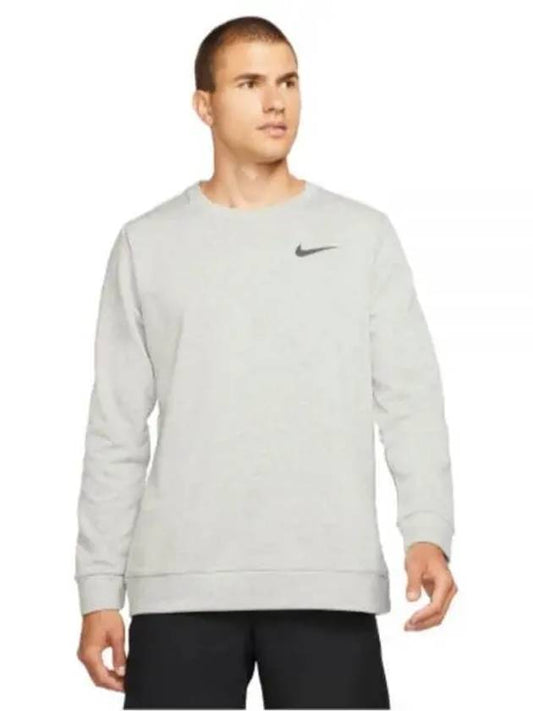 Dri Fit Pullover Crew Sweatshirt Grey - NIKE - BALAAN 2