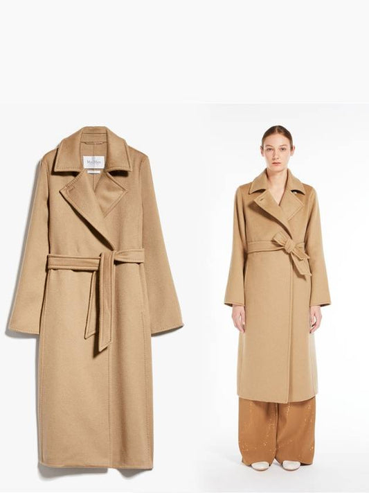 Women's Manuela Icon Wool Single Coat Camel - MAX MARA - BALAAN 2