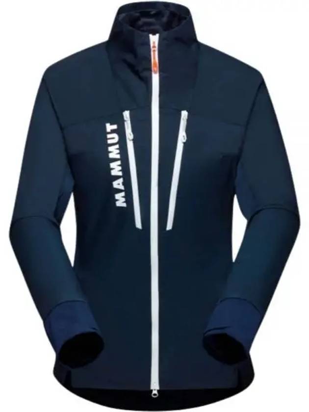 Women's Aenergy IN Hybrid Zip Up Jacket Navy - MAMMUT - BALAAN 1