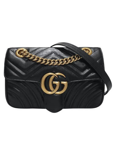 446744 GG Marmont Matelasse mini cross bag - GUCCI - BALAAN 1