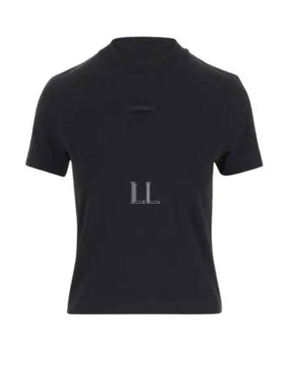 Le Gros Grain Short Sleeve T-Shirt Black - JACQUEMUS - BALAAN 2