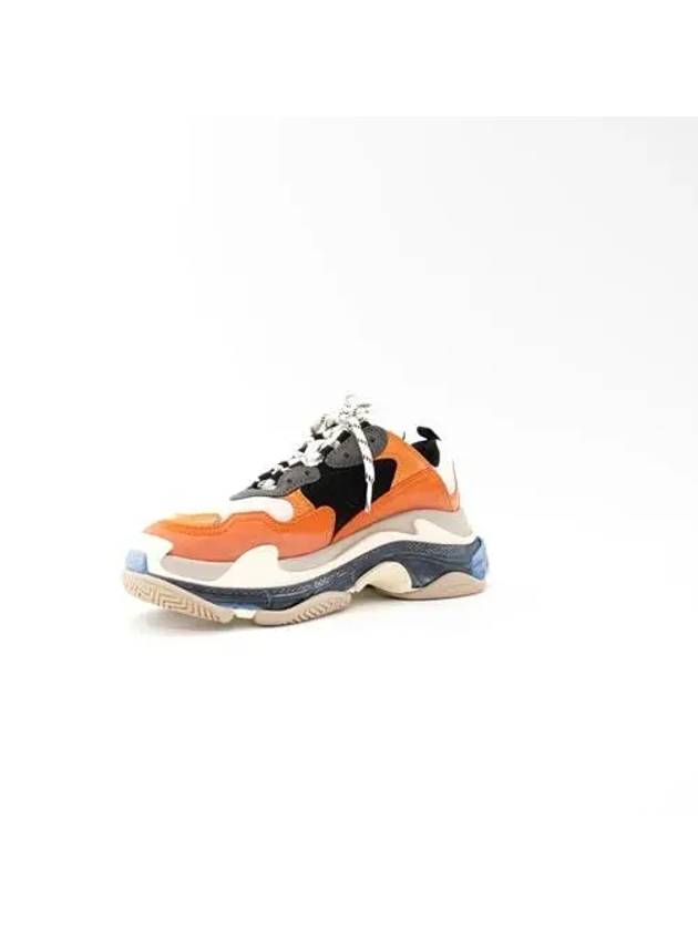 Men s Triple Low Top Sneakers Orange Blue 541640W09OE7581 - BALENCIAGA - BALAAN 4