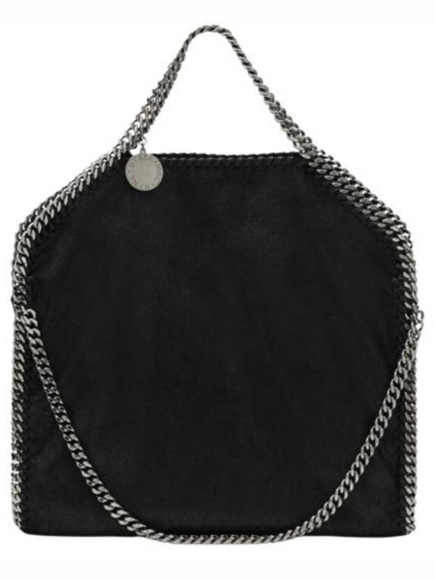 Falabella Fold Over Tote Bag Silver Black - STELLA MCCARTNEY - BALAAN 2