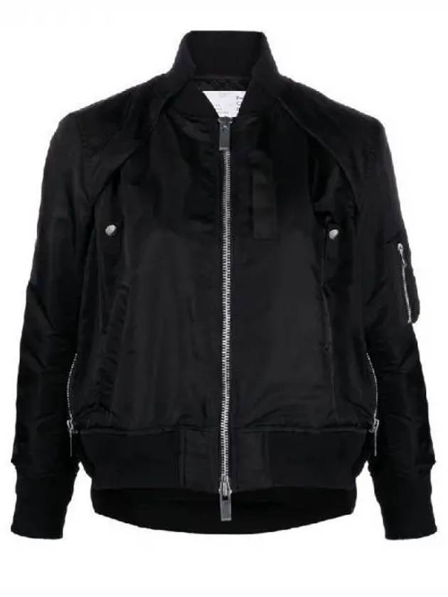 Sacai detachable sleeve bomber jacket 270819 - SACAI - BALAAN 1