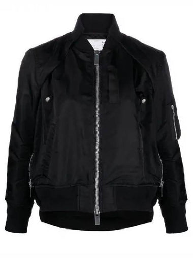 Sacai detachable sleeve bomber jacket - SACAI - BALAAN 1