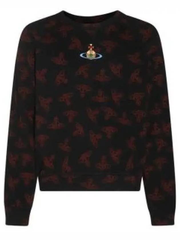 Raglan Sweatshirt Black - VIVIENNE WESTWOOD - BALAAN 2